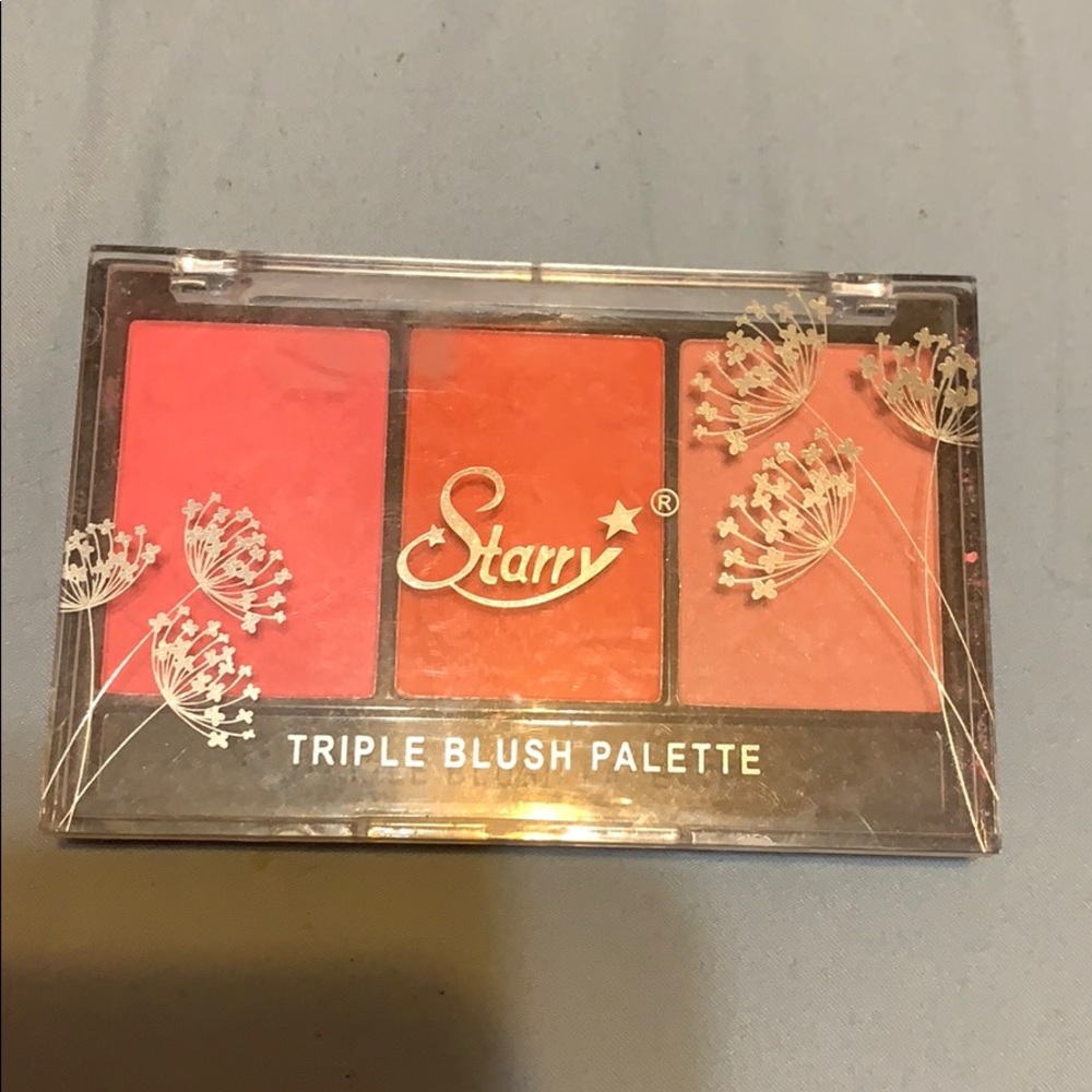 Starry triple blush palette